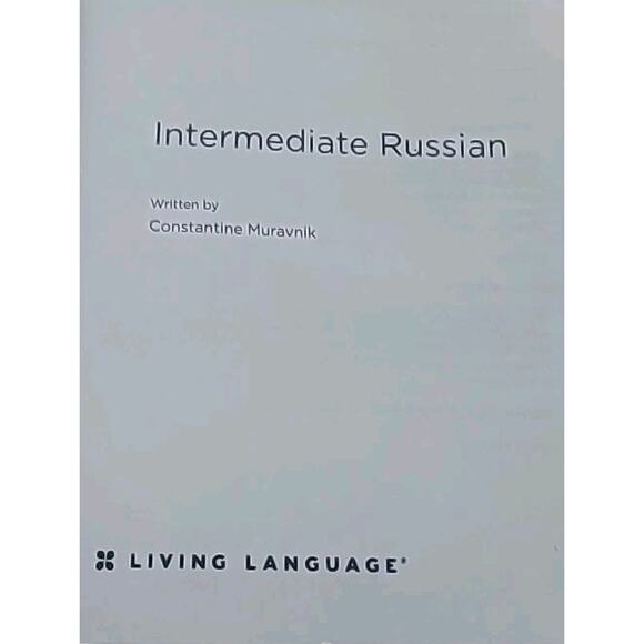 Living Language Russian: Intermediate Edition Bk Only Muravnik ISBN9780307972101 - Picture 3 of 4